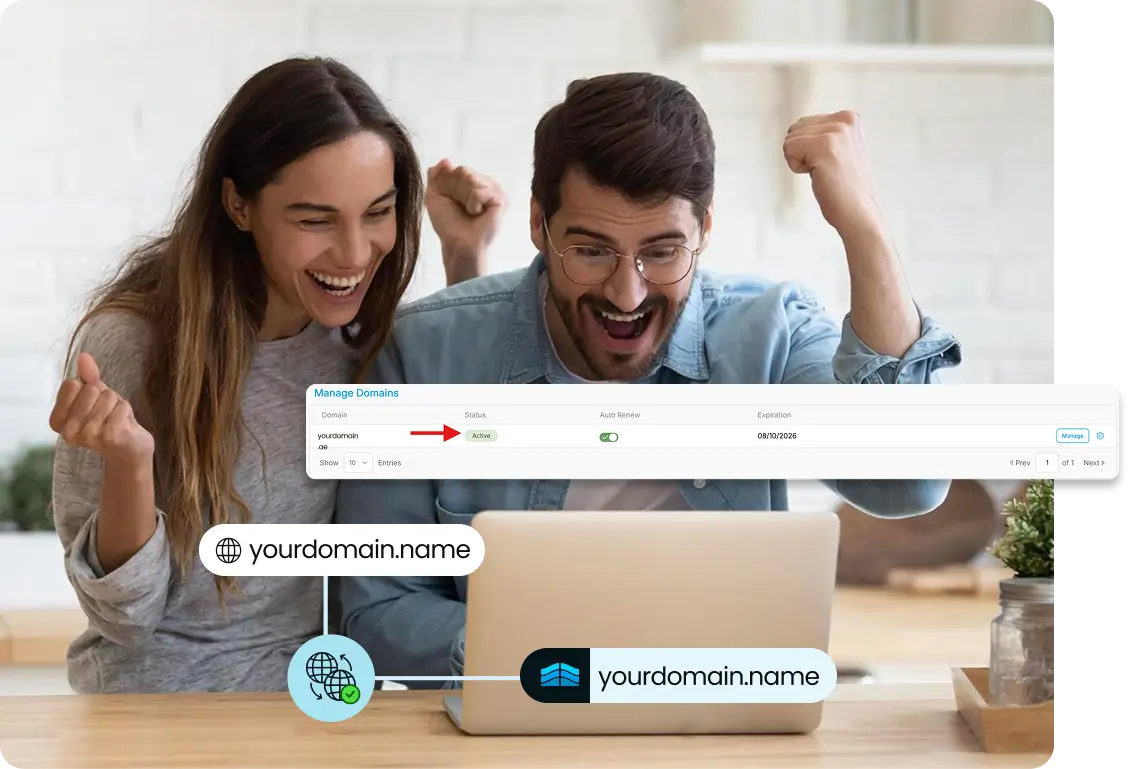 How do i transfer my domain